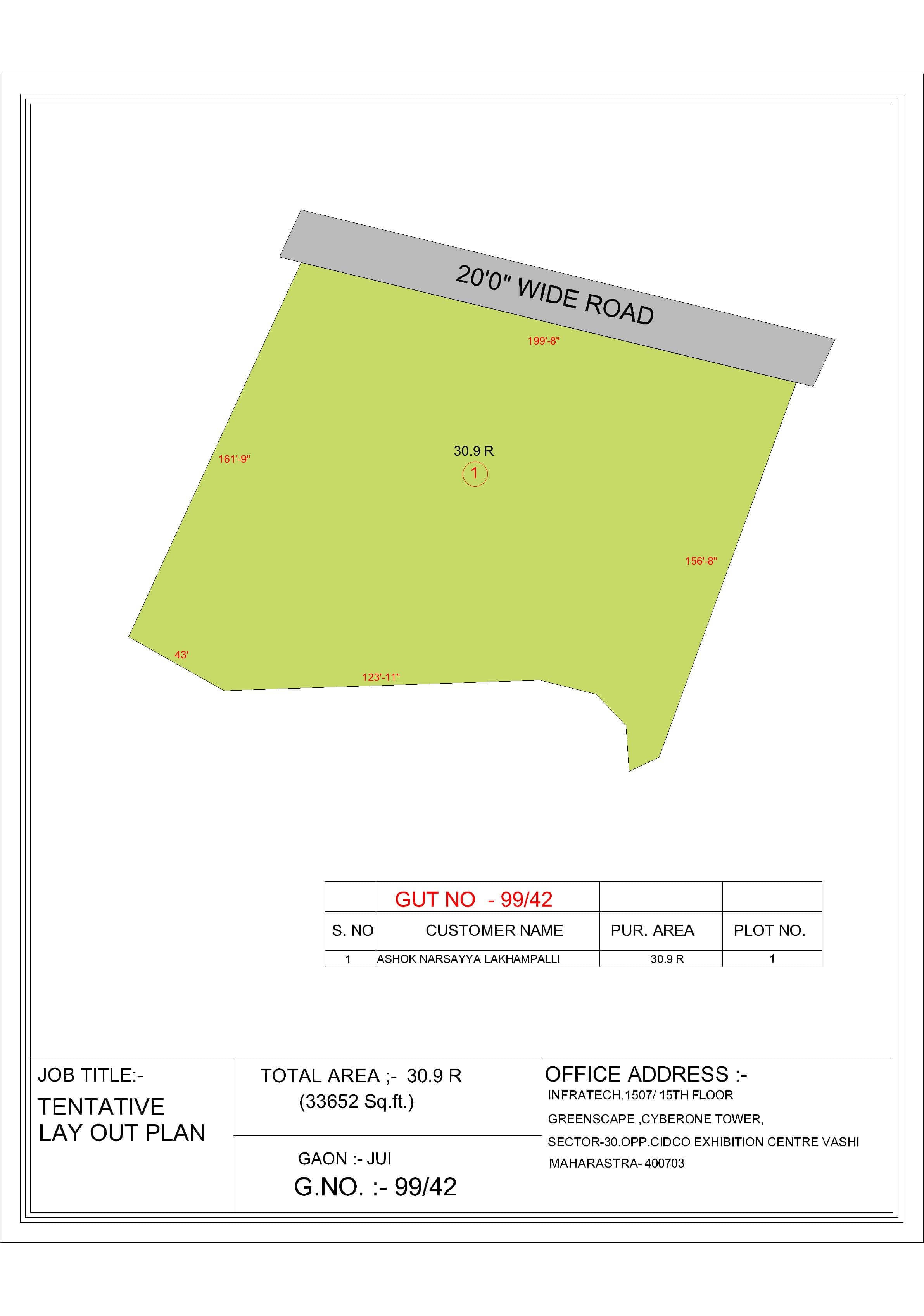 Demarcation and Layout | INFRATECH Prime Plots & Land Expert